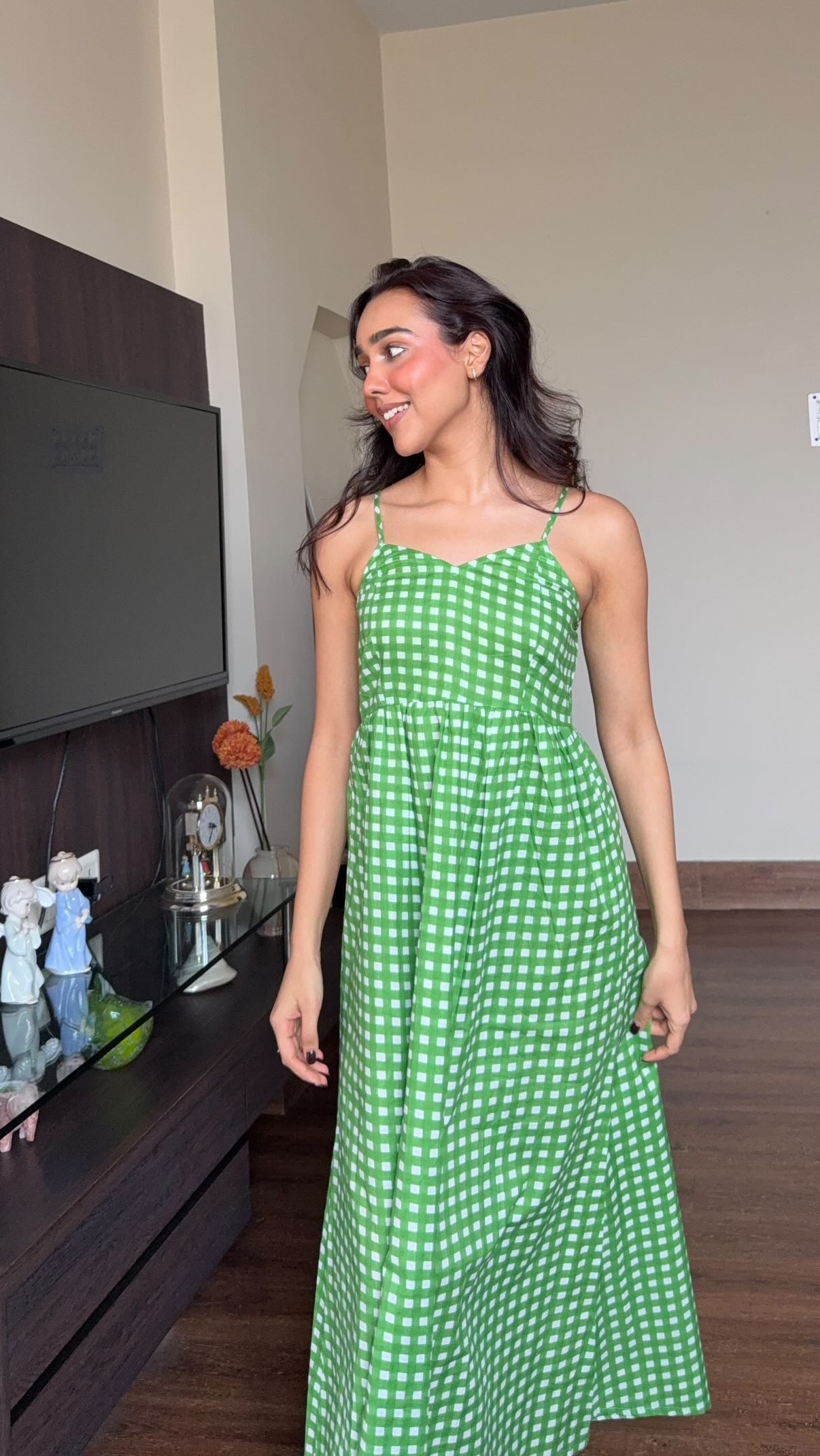 Ginger Gathered Dress