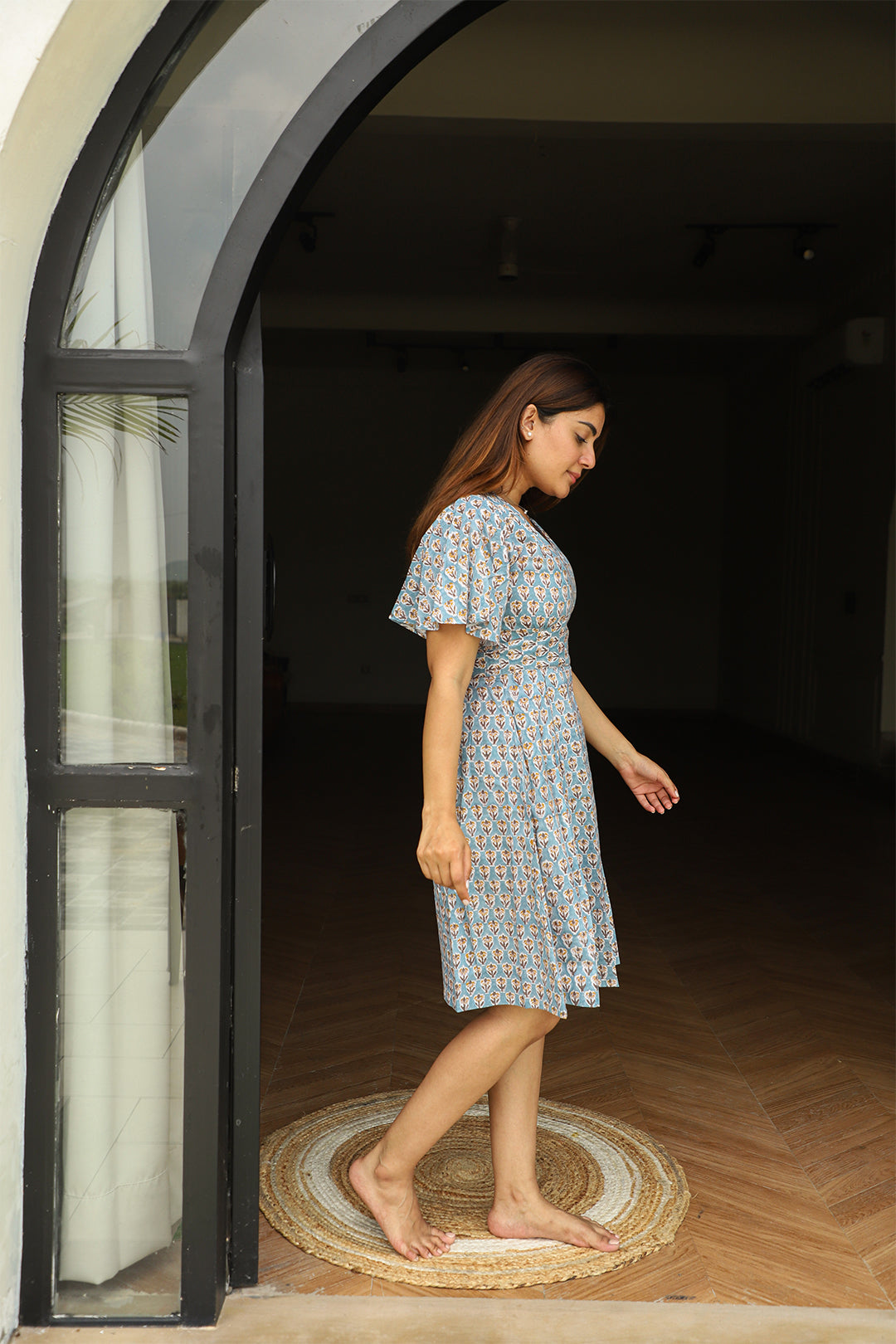 Cloud Kiss Frill Dress