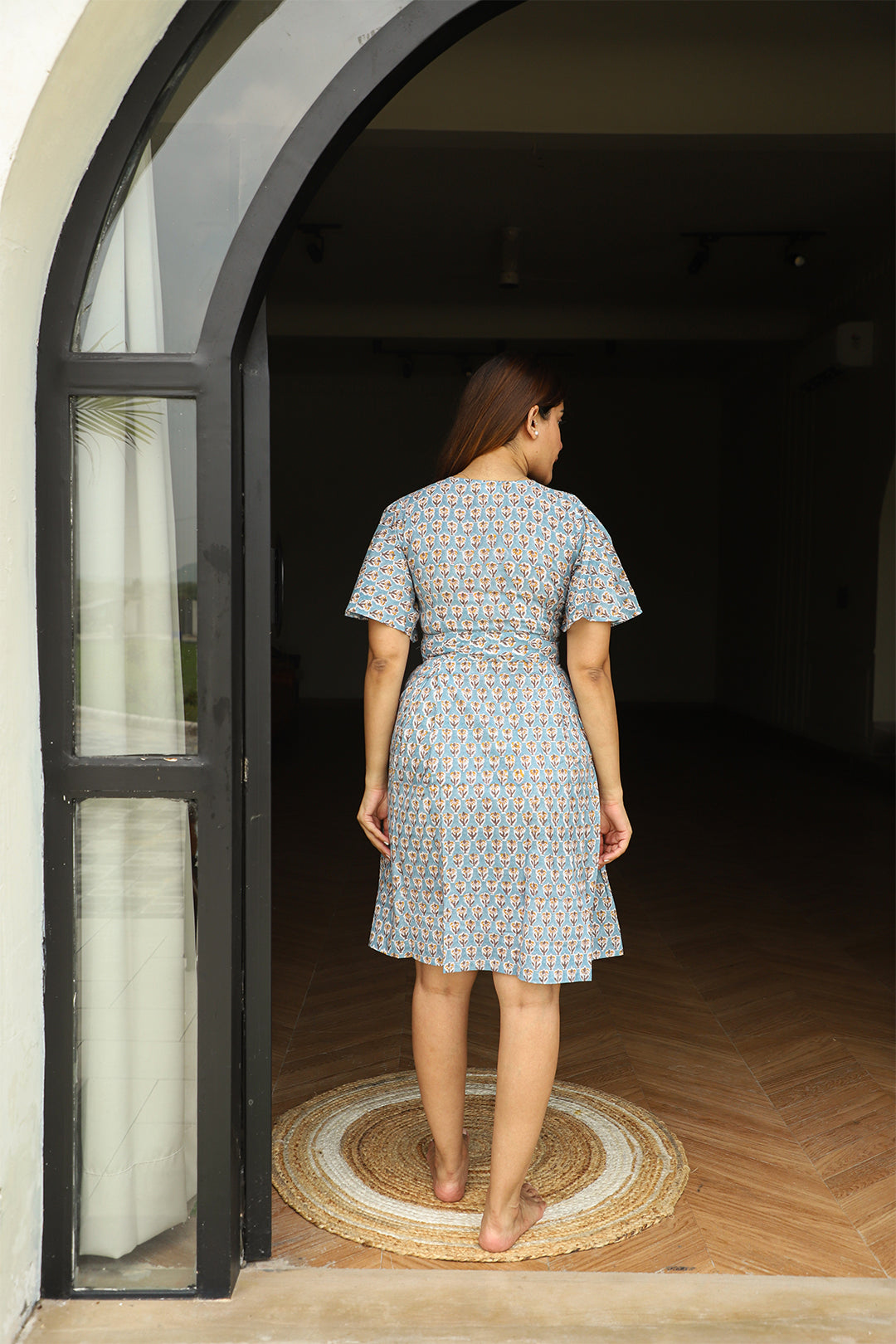 Cloud Kiss Frill Dress
