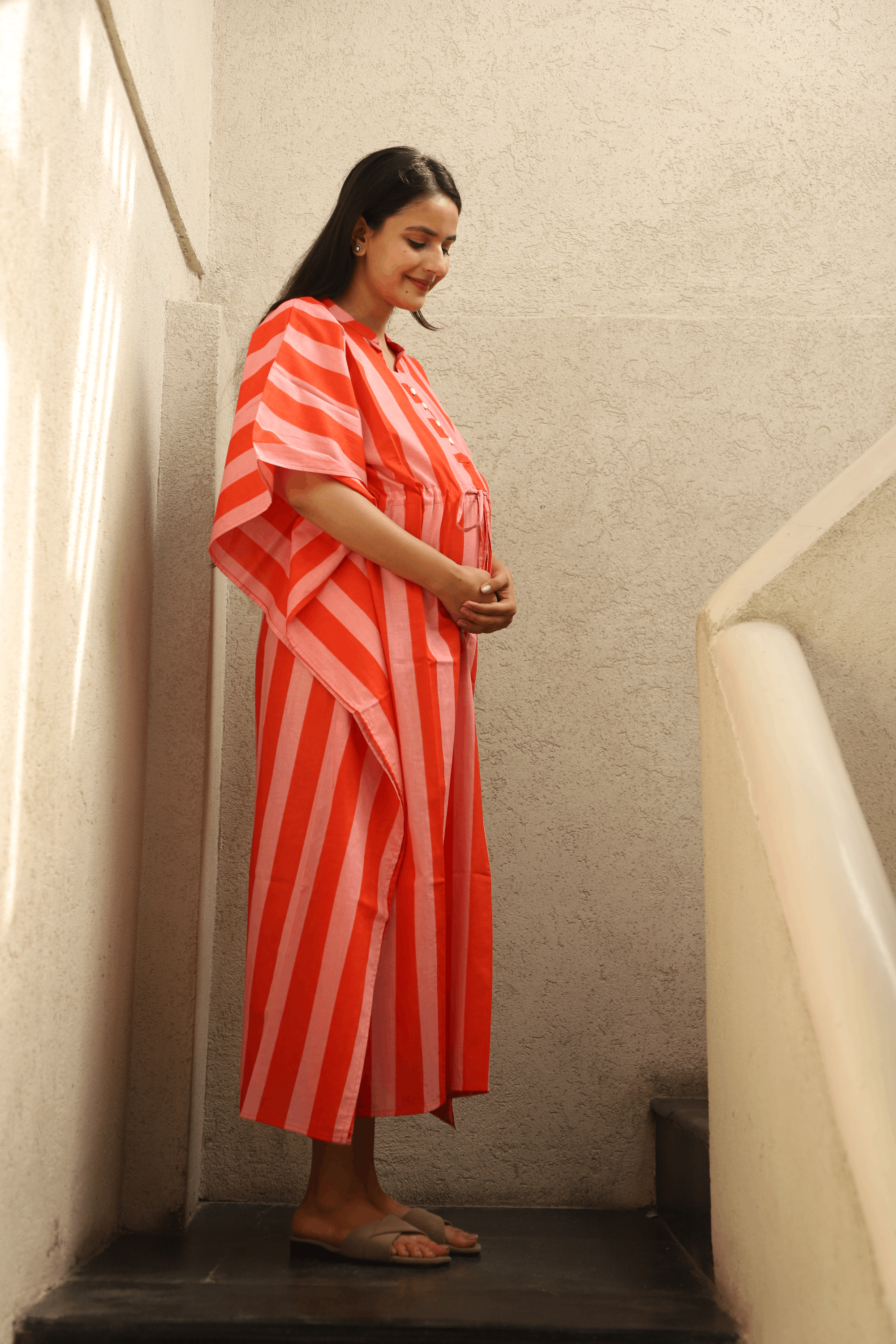 Peony Maternity Kaftan