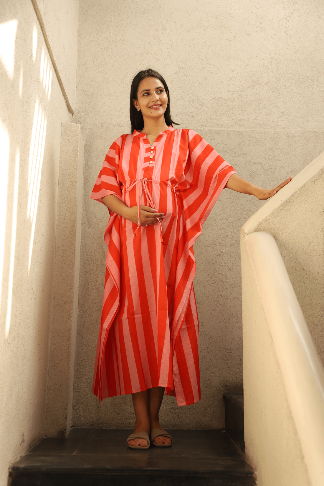 Peony Maternity Kaftan