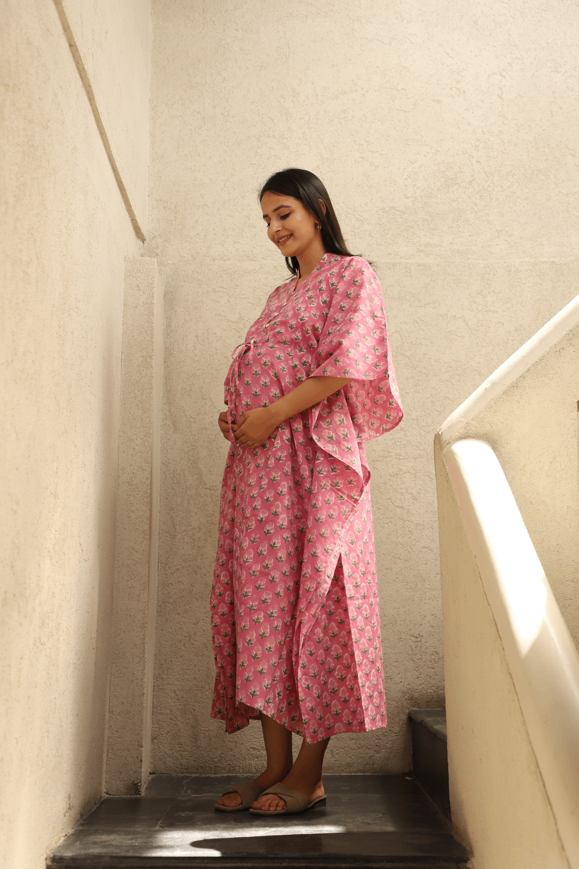 Rose Buti Maternity Kaftan