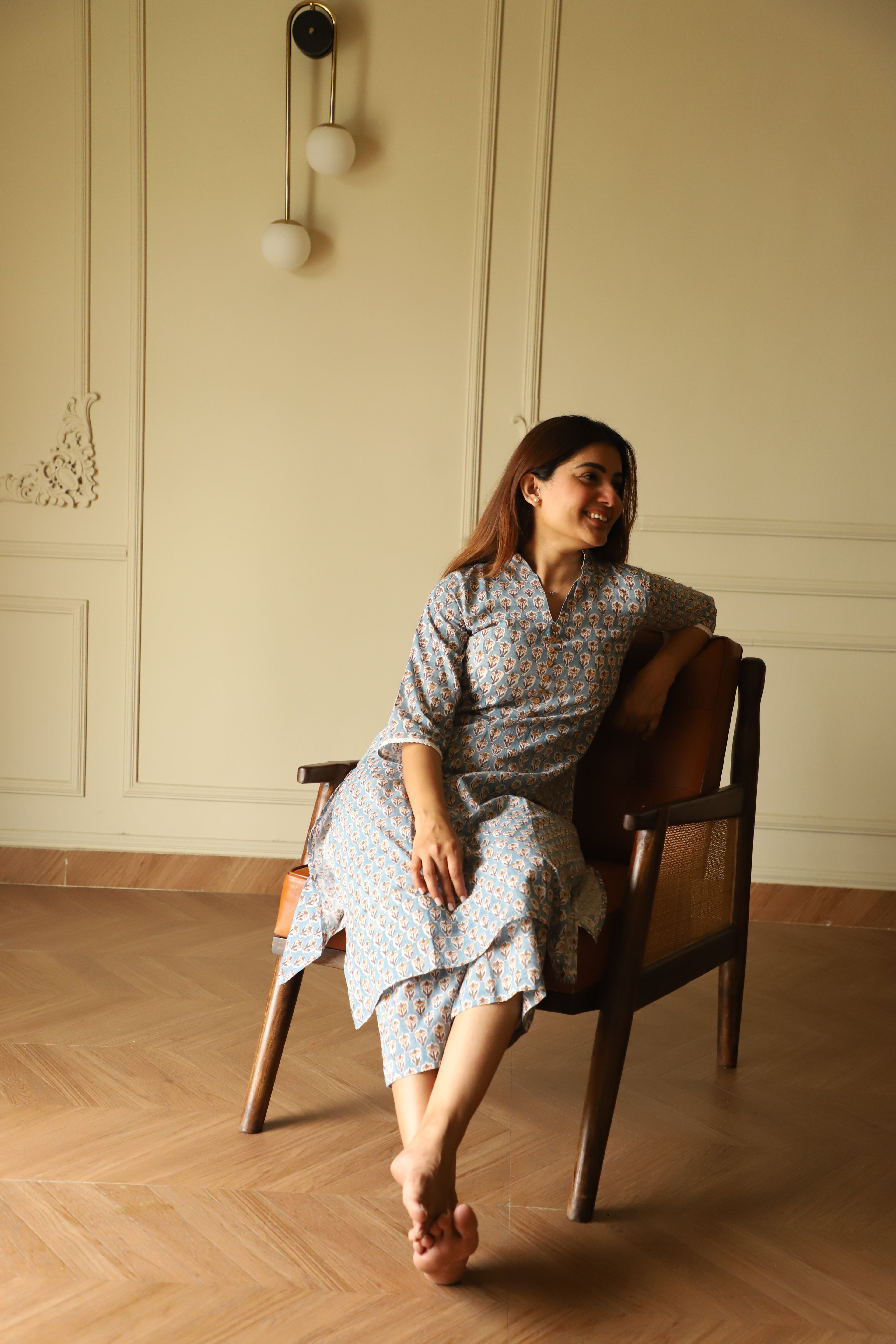 Blue Mora Co-ord