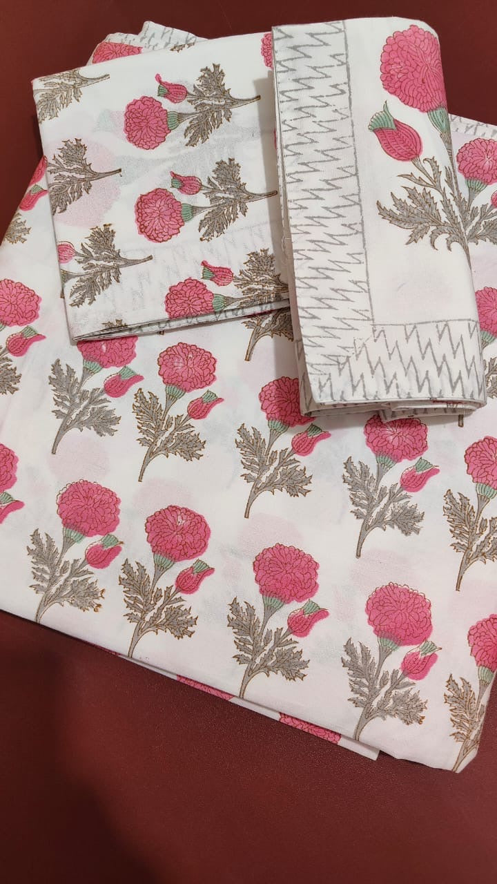 Blooming flower Bedsheet