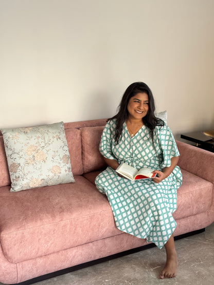 Whimsical Ikat  Kaftan