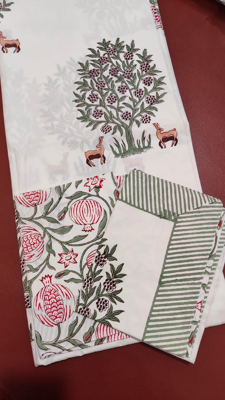 Deer tree Bedsheet