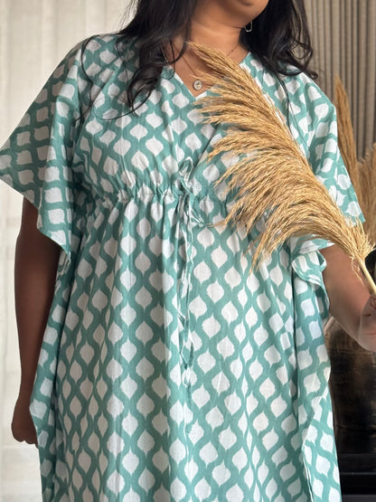 Whimsical Ikat  Kaftan