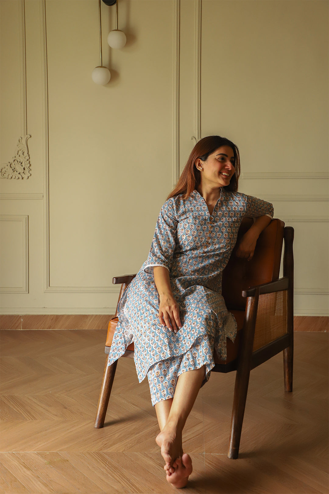 Blue Mora Co-ord
