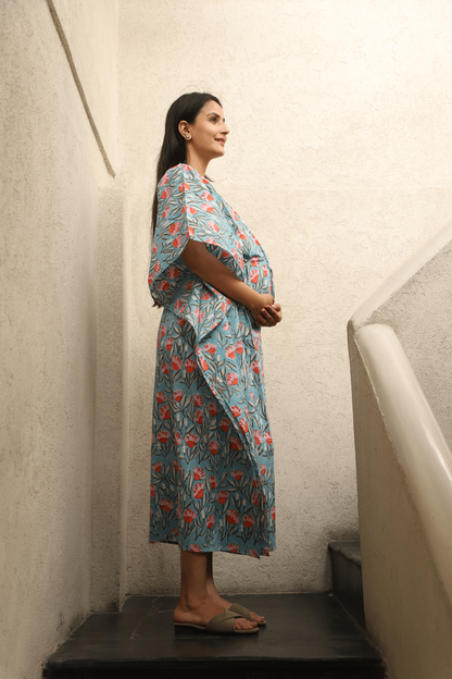 Bluebell Bloom Feeding Kaftan