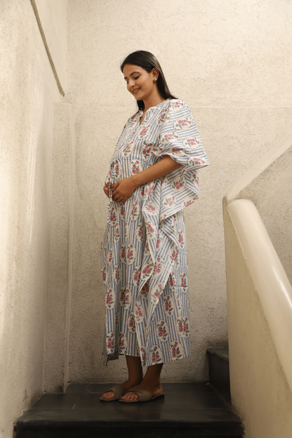 Celeste Bloom Maternity Kaftan