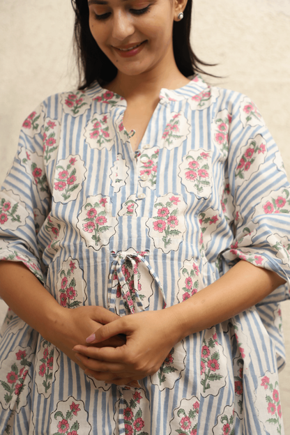 Celeste Bloom Maternity Kaftan