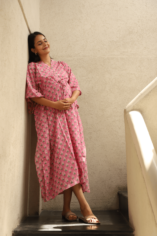 Rose Buti Maternity Kaftan