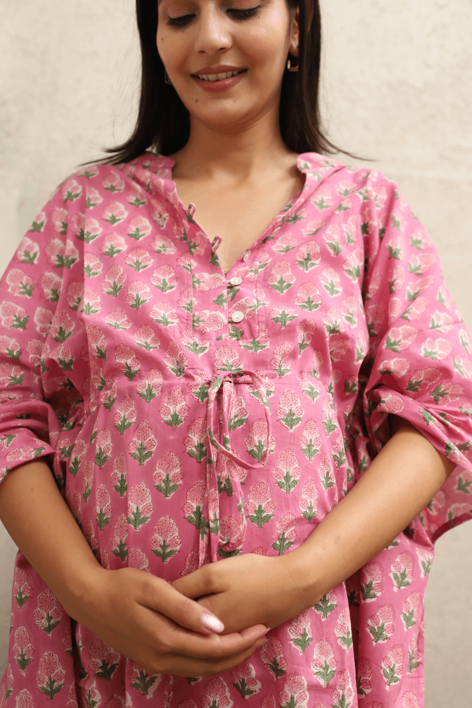 Rose Buti Maternity Kaftan