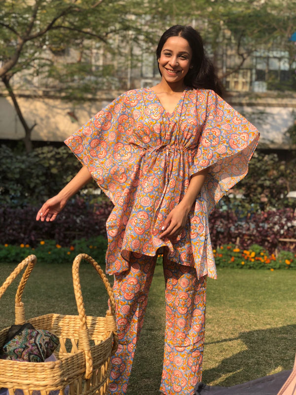 Swirling  Kaftan Jammies