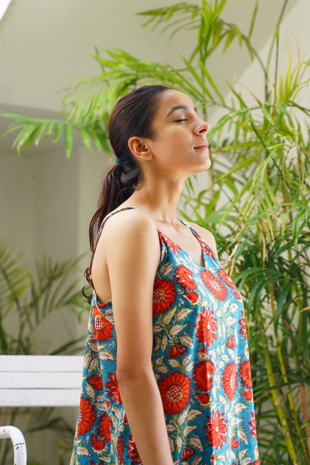 Buy Comfortable Cotton Slip Dresses for Women & Girls Online - Handblock Papayawhims Buy Comfortable Cotton Slip Dresses for Women & Girls Online - Handblock Papayawhims