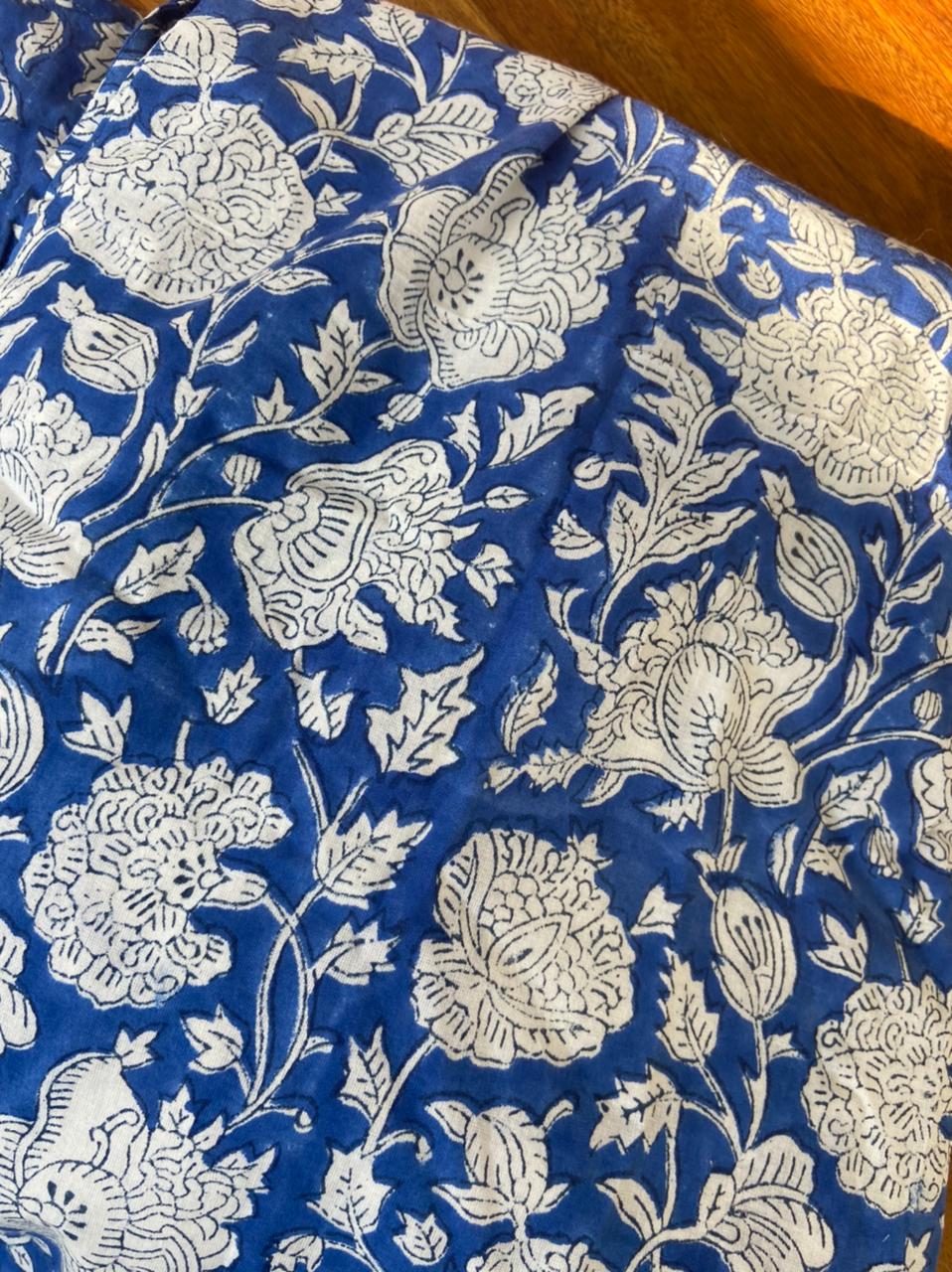 Blue Paradise cotton dress