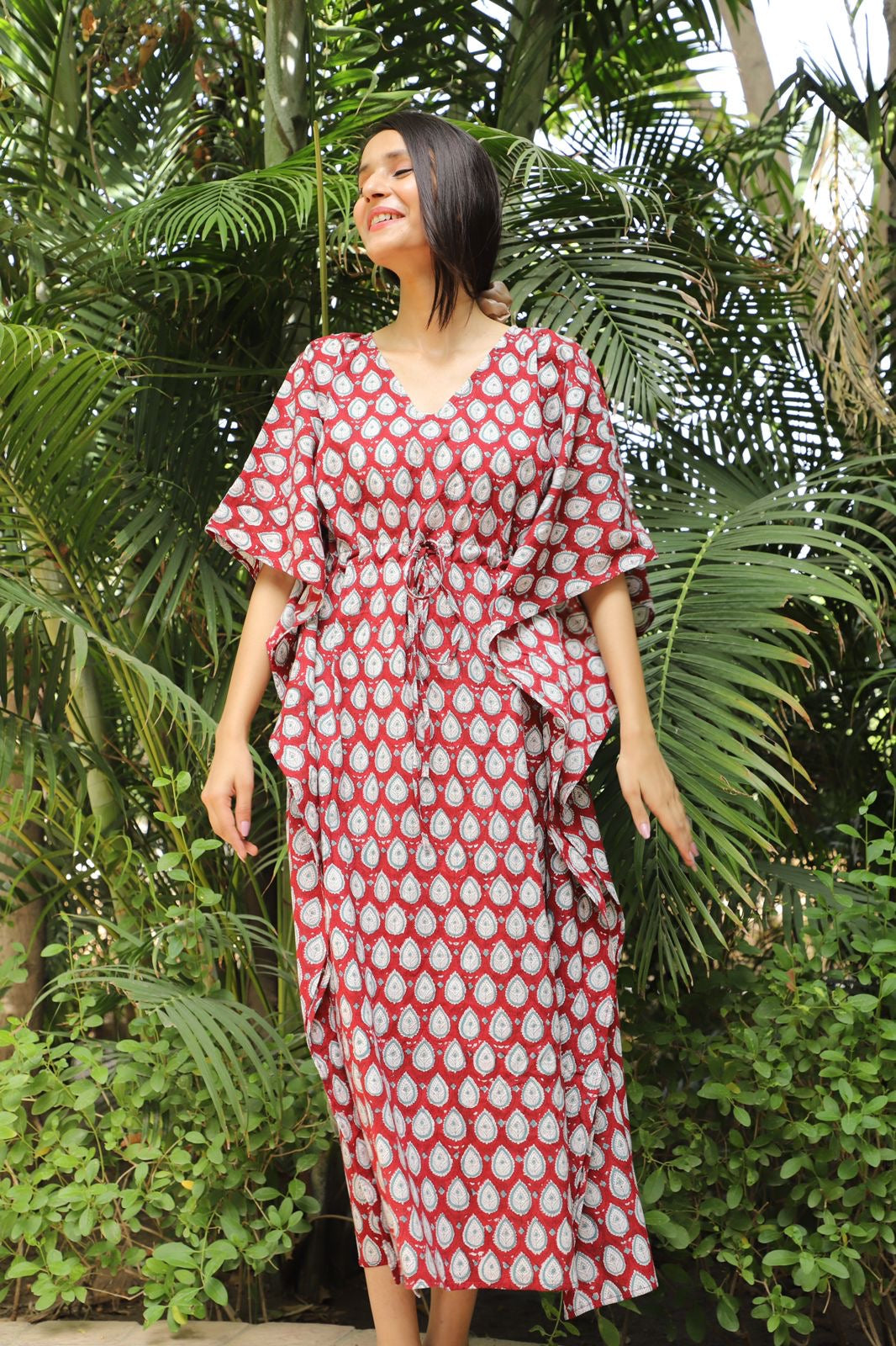 Autumn Bloom Kaftan